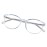 FONHCOO Blue Light Blocking Glasses Women Men TR90 Round Computer Eyeglasses (Blue)