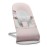 BabyBjrn Bouncer Balance Soft, Light Gray Frame, Cotton/Jersey, Light Pink/Gray