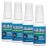 Allday Dry Mouth Spray - Maximum Strength Xylitol, Fast Acting, Long Lasting, Non-Acidic (Pack of 4)