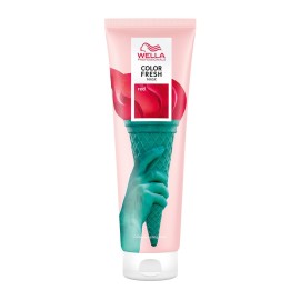 Wella Professionals Color Fresh Mask | Red, Vibrant Shade | Hair Color-Depositing Mask | Vegan Formula with Avocado Oil | Zero Damage | Silicone Free | 5 Fl Oz