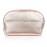 Ethereal Large Cosmetic Bag, Rose Gold Travel Makeup Bag Waterproof Makeup Organizer Bag Portable Makeup Bag Purse Small Toiletry Bag for Women