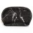 Ethereal Large Cosmetic Bag, Marble Black Travel Makeup Bag Waterproof Makeup Organizer Bag Portable Makeup Bag Purse Small Toiletry Bag for Women