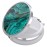 Nipichsha Pill Box, Small Pill Case for Purse & Pocket, Cute Travel Medicine Organizer, Portable Medicine Container Holder to Hold Vitamins, Medication, Fish Oil & Supplement, Ocean Marble