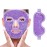 ZNCUETD Cooling Ice Face Eye Mask for Reducing Puffiness, Bags Under Eyes,Sinus,Redness,Pain Relief,Dark Circles, Migraine,Hot/Cold Pack with Soft Plush Backing (Purple(1* Eye Mask+1*Face Mask))