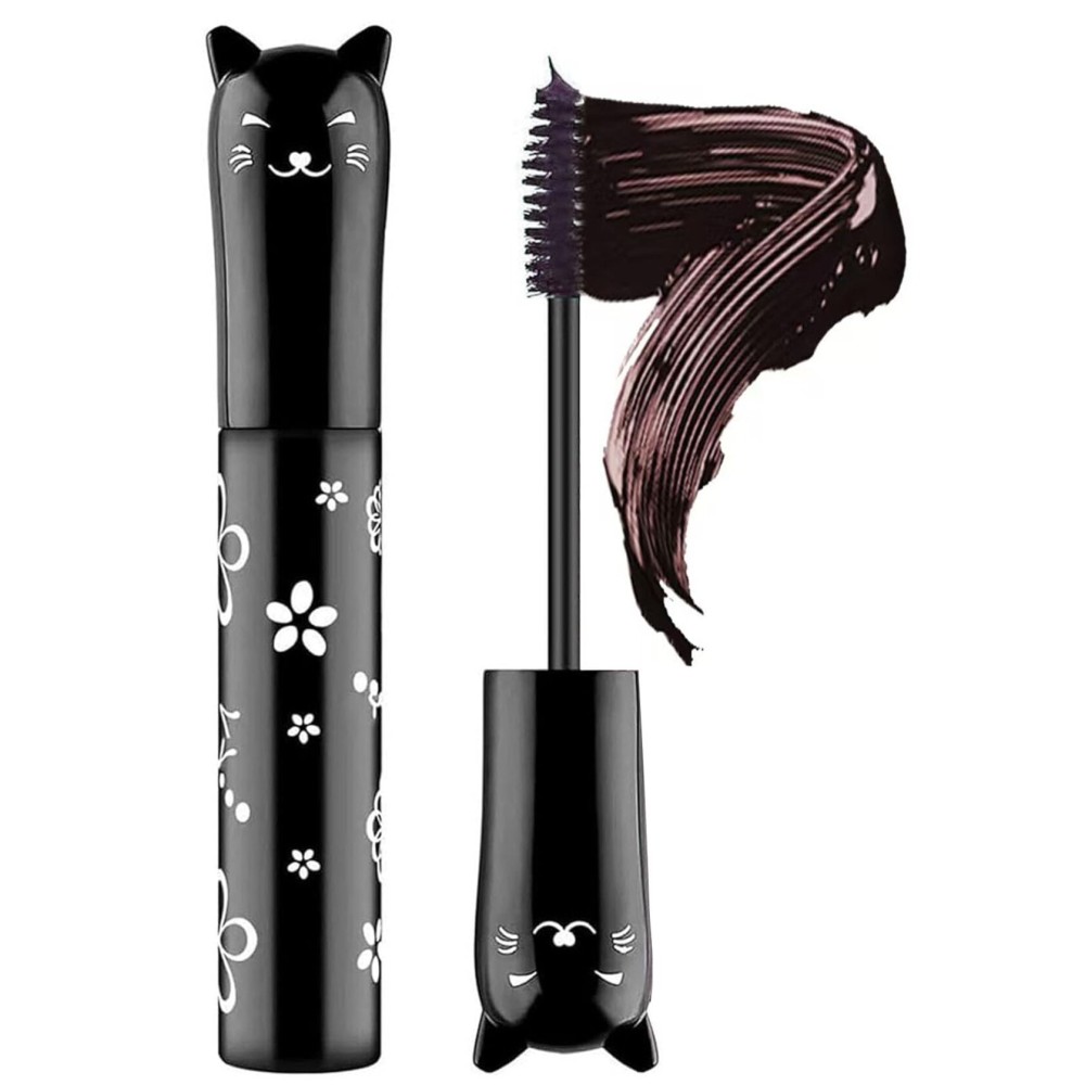 Brown Mascara Lashes Waterproof Fast Dry Eyelashes Eye Makeup Volumizing Lengthening Defining Curling Multiplying Buildable Formula