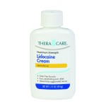 Thera|Care Maximum Strength OTC Lidocaine Cream | Numbs Away Pain | Long-Lasting Relief | Non-Greasy | 1.75 Oz