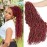 24 Inch 7 Packs Soft Locs Crochet Hair Red Color BUG Burgundy New Faux Locs Pre-looped Super Lightweight Synthetic Hair Braids For Black Women (24inch, 7packs, BUG)