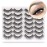 Losha Eyelashes Natural Look Faux Mink Lashes Pack Handmade Fluffy False Eyelashes 14 Pairs Eye Lashes (M809)