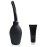 Abyclean Anal Douche Enema Bulb Kit with Lube Vaginal Douche Enema Cleaner for Womens or Mans Health (310ml Black)