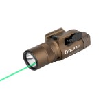 OLIGHT Baldr Pro R 1350 Lumens Magnetic USB Rechargeable Tactical Flashlight with Green Beam and White LED Combo, Rail Mount Weaponlight Compatible with 1913 or GL Rail, Built-in Battery