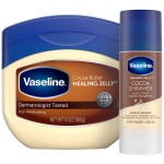 Vaseline Rich Moisturizing Healing Jelly Cocoa Butter, 13 oz Bundled with Cocoa Shimmer Stick, 1.4 oz. Provides Radiant and Shimmering Moisturized Skin with Pleasant Scent