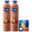 Vaseline Cocoa Radiant Spray 2-Pack for Dry Skin + Vaseline Lip Therapy Cocoa Butter Lip Balm (3 Piece Set)