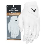 Callaway Golf Tour Authentic Glove (Ladies, Small, White 2022, Worn on Left Hand)