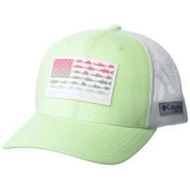 Columbia Unisex PFG Fish Flag Mesh Snap Back - Mid, Key West/Fish Flag, One Size