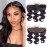 Body Wave Lace Frontal Closure 13x4 Ear to Ear Lace Frontal Free Part Body Wave Pre Plucked Frontal 12A Grade Human Hair 13x4 Full Lace Frontal Closure With Baby Hair Natural Black Color(12inch)