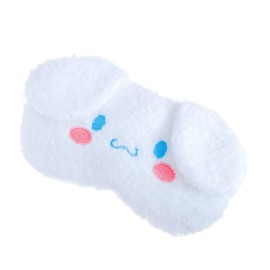 Cute Animal Sleeping Mask Soft Plush Blindfold Cute Rabbit Panda Koala Eye Cover Eyeshade for Kids Teens Girls Women (Dog White)