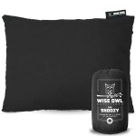 Wise Owl Outfitters Camping Pillow - Memory Foam Travel Pillow for Airplane Sleeping, Hiking, Backpacking & Outdoor Use - Small & Portable for Adults, Car, Camp & Tent
