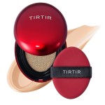 TIRTIR Mask Fit Red Cushion Foundation | Full coverage, Weightless, Skin fit, Satin Glow Finish, Korean Makeup BB Foundation, beauty, Tattoo cover up, Buildable (23N Sand, 0.63 Fl Oz)