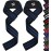 AQF Lifting Wrist Straps for Weightlifting, Powerlifting & Deadlifts - 23 Neoprene Padded Cotton Straps for Strength Training & Gym Workouts - Maximum Grip Support for Men & Women