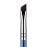 Eyeliner Brush Fine Angled - PRO Precision Gel Eye Liner Makeup Brush -Ultra Thin Slanted Flat Angle - Premium Cruelty Free Synthetic Bristles (E835 Blue)