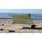 Neso Portable Beach Tent Sun Shelter with Sand Anchor - Lightweight Beach Shade Canopy - Easy Setup for Family Outings - Patented Reinforced Corners - UPF 50+ Sun Protection - 7 x 7ft - Army Green