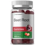 Horbach Beet Root Gummies | 6000mg | 100 Count | Vegan, Non-GMO, and Gluten Free Formula | Strawberry Flavor
