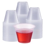 GUSTO [300 Count - 1 oz.] Plastic Disposable Medicine Measuring Cup for Liquid Medicine, Epoxy, & Pills - Formerly Comfy Package