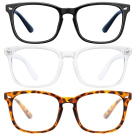 hunsquer Blue Light Glasses for Woman/Men Computer Blue Light Glasses