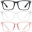 hunsquer Blue Light Glasses for Woman/Men Computer Blue Light Glasses