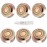 Replacement Heads for Flawless Generation 2, Facial Hair Removal Replacement Heads for Women, Compatible with Finishing Flawless Facial Hair Remover, Double Halo Replacement Heads Gen 2(6 Count)