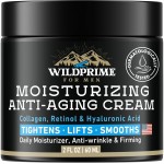Men\'s Face Moisturizer Cream - Anti Aging & Wrinkle - Made in USA - Collagen, Hyaluronic Acid, Retinol, Vitamins E & A, Avocado Oil - After Shave - Age Facial Skin Care, Day & Night Moisturizing, 2 oz