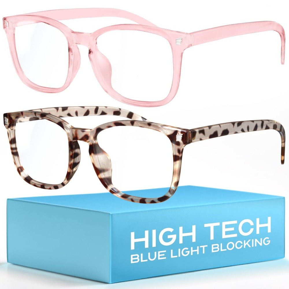 livho High Tech Blue Light Glasses - Advanced Blue Light Blocking Computer Glasses - Screen Fatigue & UV Protection