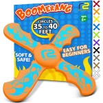 Boomerang for Kids - Stocking Stuffers For Kids - Best Gifts for Boys & Girls Gift Ideas - Kid Stocking Stuffers & Fun Holiday Presents Outdoor Toys - Fun Children Birthday Party Favors & Goodie Bag