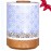 BlueHills 2500 ML Humidifier with Essential Oil Diffuser Combo Aroma Home Dcor Design for Large Bed Bath Kids Baby Living Rooms Big Capacity LED Lights Scent Ultrasonic Cool Mist Wood Grain F006