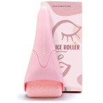 ROSELYNBOUTIQUE Ice Roller for Face Wrinkles Fine Lines Puffiness Stick Massager Facial Skin Care Tools Self Care Gifts for Men Women (Pink)