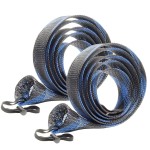 SF Fishing Casting Rod Socks Braided Mesh Rod Sleeve Cover Protector Pole Gloves Blue-Black-2PCS Fit Baitcast as Musky Rod or Fly Rod