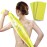 ARCH&M Japanese Exfoliating Towel for Body & Back (3-Pack) Korean Style Scrub Cloth, Nylon Bath Washcloth for Smoother Skin (Yellow x 3)