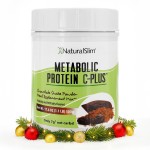 Metabolic Protein C-Plus, Whey Protein Powder & Shake Meal Replacement with Vitamin C, L-Glutamine & Digestive Enzymes, Low Carb Protein Drink, Support Metabolism, Energy & Gut health 1.1 lb Chocolate
