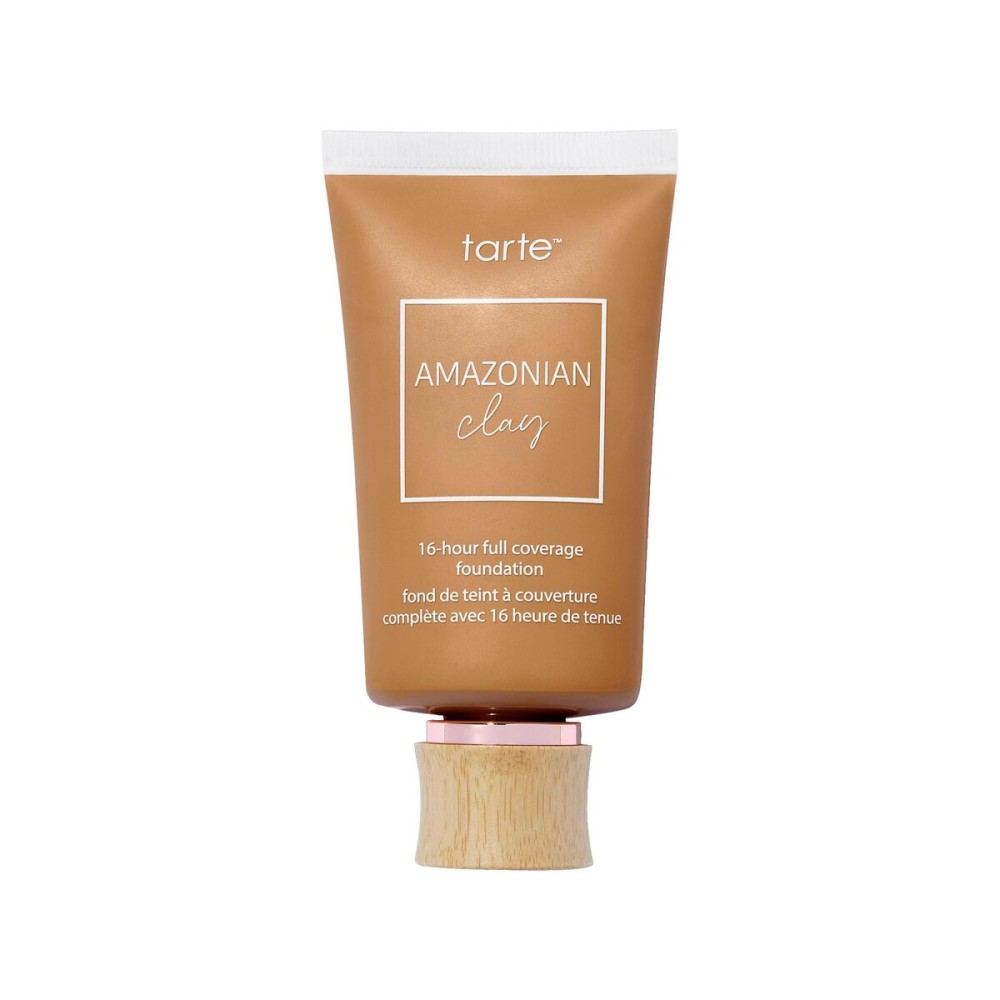 tarte Amazonian clay 16-hour Full Size coverage foundation - Matte Finish Foundation with Amazonian Clay & Vitamin E for Hydration & Smooth Looking Skin, Vegan & Cruelty Free