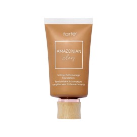 tarte Amazonian clay 16-hour Full Size coverage foundation - Matte Finish Foundation with Amazonian Clay & Vitamin E for Hydration & Smooth Looking Skin, Vegan & Cruelty Free