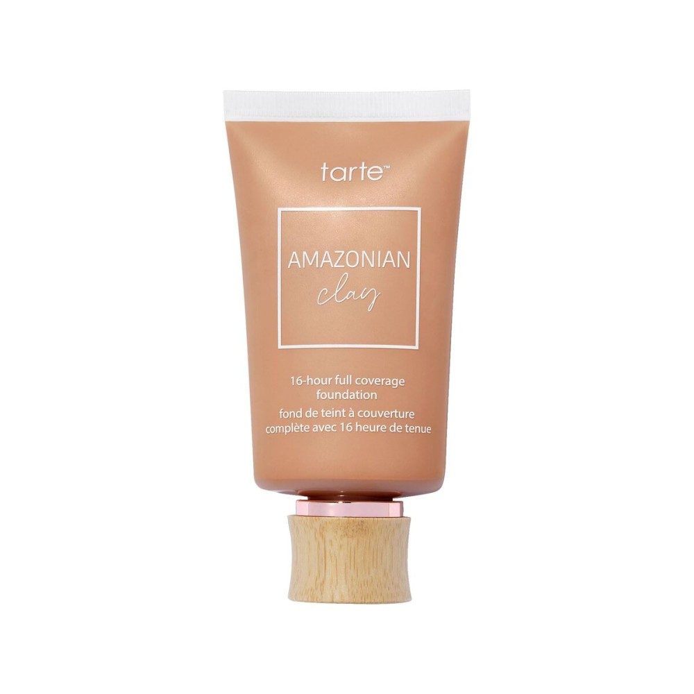 tarte Amazonian clay 16-hour Full Size coverage foundation - Matte Finish Foundation with Amazonian Clay & Vitamin E for Hydration & Smooth Looking Skin, Vegan & Cruelty Free