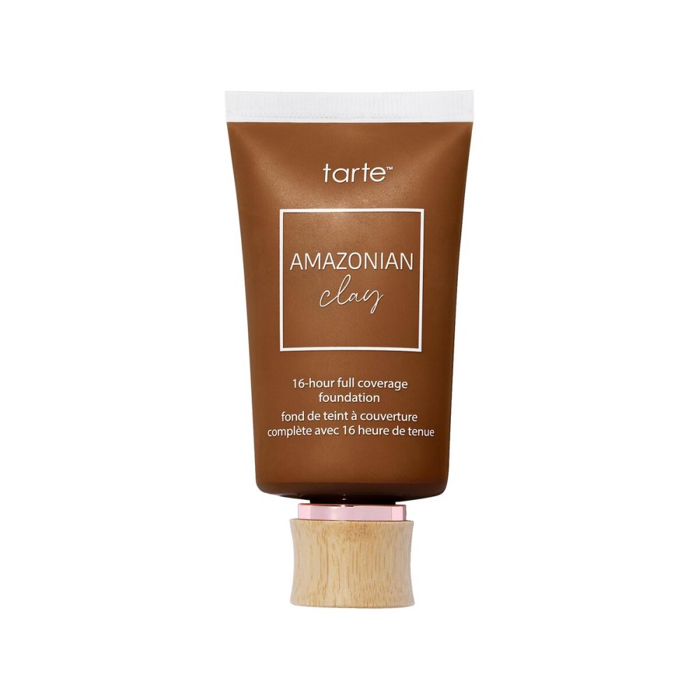 tarte Amazonian clay 16-hour Full Size coverage foundation - Matte Finish Foundation with Amazonian Clay & Vitamin E for Hydration & Smooth Looking Skin, Vegan & Cruelty Free