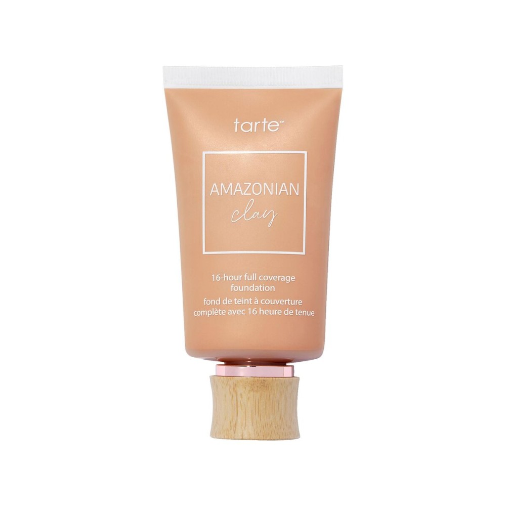 tarte Amazonian clay 16-hour Full Size coverage foundation - Matte Finish Foundation with Amazonian Clay & Vitamin E for Hydration & Smooth Looking Skin, Vegan & Cruelty Free