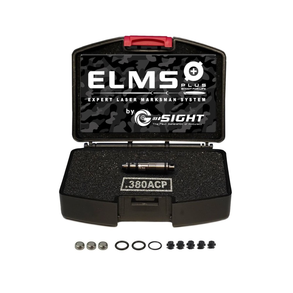 G-Sight ELMS Plus Cartridge | Dry Fire Laser Training System | Free iPhone/Android App | Best in Class Accuracy & Compatibility | 100% Guarantee (380PLUS-FBA)