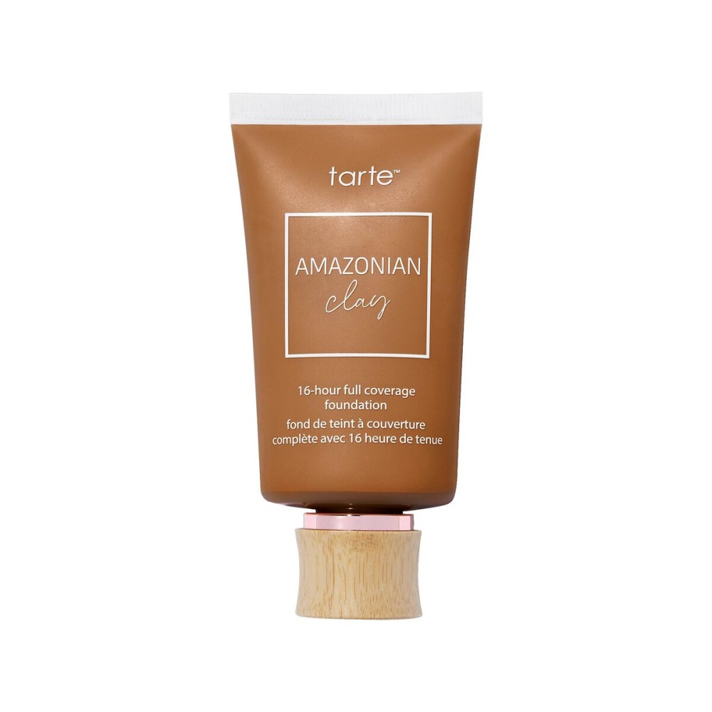 tarte Amazonian clay 16-hour Full Size coverage foundation - Matte Finish Foundation with Amazonian Clay & Vitamin E for Hydration & Smooth Looking Skin, Vegan & Cruelty Free