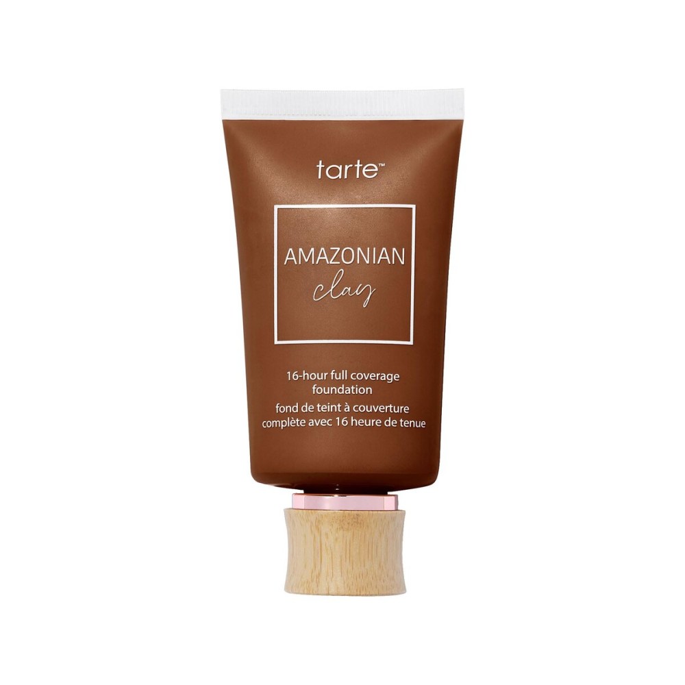tarte Amazonian clay 16-hour Full Size coverage foundation - Matte Finish Foundation with Amazonian Clay & Vitamin E for Hydration & Smooth Looking Skin, Vegan & Cruelty Free