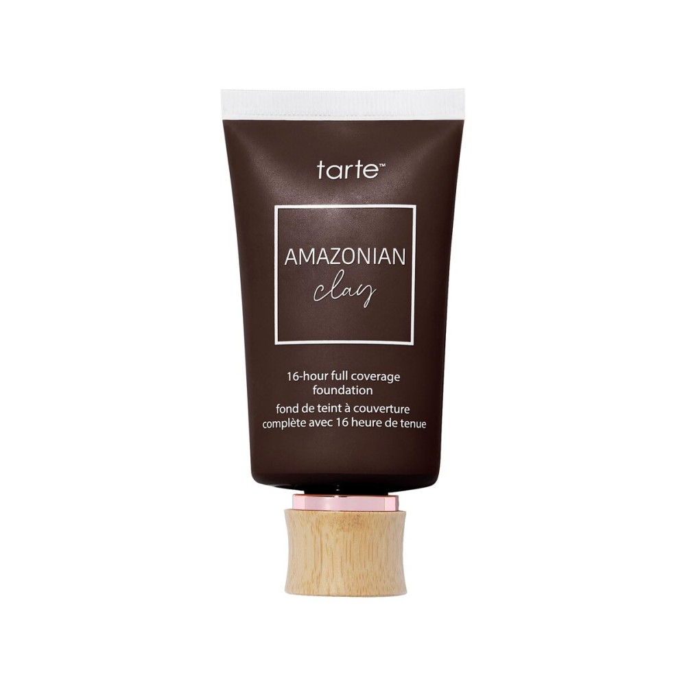tarte Amazonian clay 16-hour Full Size coverage foundation - Matte Finish Foundation with Amazonian Clay & Vitamin E for Hydration & Smooth Looking Skin, Vegan & Cruelty Free