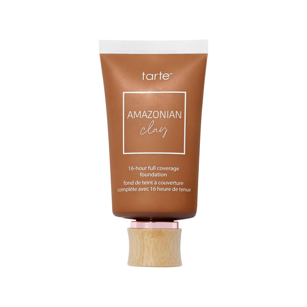 tarte Amazonian clay 16-hour Full Size coverage foundation - Matte Finish Foundation with Amazonian Clay & Vitamin E for Hydration & Smooth Looking Skin, Vegan & Cruelty Free