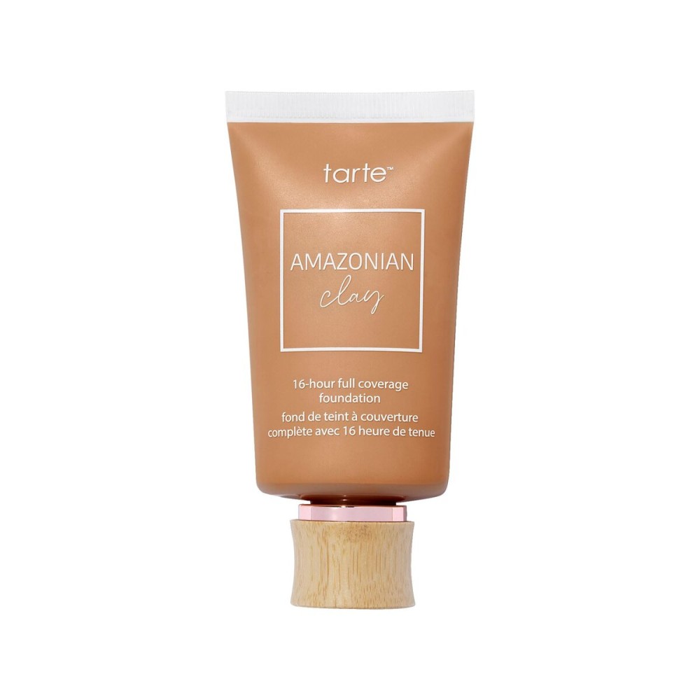 tarte Amazonian clay 16-hour Full Size coverage foundation - Matte Finish Foundation with Amazonian Clay & Vitamin E for Hydration & Smooth Looking Skin, Vegan & Cruelty Free