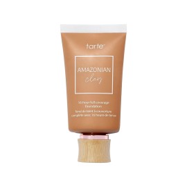 tarte Amazonian clay 16-hour Full Size coverage foundation - Matte Finish Foundation with Amazonian Clay & Vitamin E for Hydration & Smooth Looking Skin, Vegan & Cruelty Free